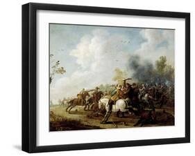 Choque De Caballería, 1649-Pieter Meulener-Framed Giclee Print