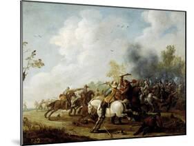 Choque De Caballería, 1649-Pieter Meulener-Mounted Giclee Print