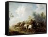 Choque De Caballería, 1649-Pieter Meulener-Framed Stretched Canvas