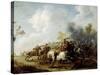 Choque De Caballería, 1649-Pieter Meulener-Stretched Canvas