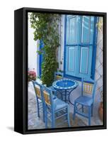 Chora, Amorgos, Cyclades, Aegean, Greek Islands, Greece, Europe-Tuul-Framed Stretched Canvas