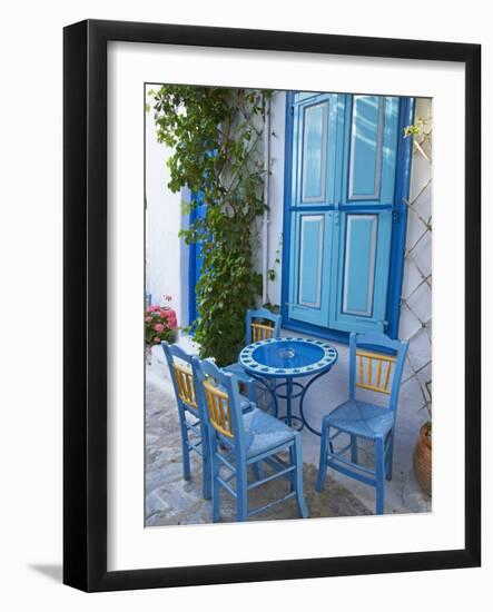 Chora, Amorgos, Cyclades, Aegean, Greek Islands, Greece, Europe-Tuul-Framed Photographic Print