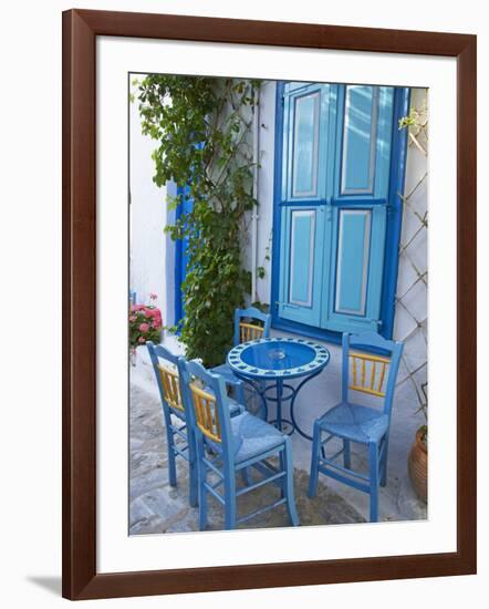 Chora, Amorgos, Cyclades, Aegean, Greek Islands, Greece, Europe-Tuul-Framed Photographic Print