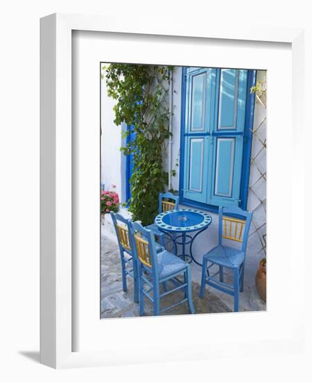 Chora, Amorgos, Cyclades, Aegean, Greek Islands, Greece, Europe-Tuul-Framed Photographic Print