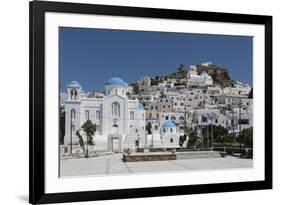 Chora, Ios, Cyclades, Greek Islands, Greece-Rolf Richardson-Framed Photographic Print