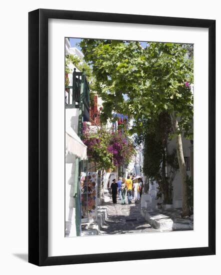 Chora, Mykonos, Cyclades, Greek Islands, Greece, Europe-Angelo Cavalli-Framed Photographic Print