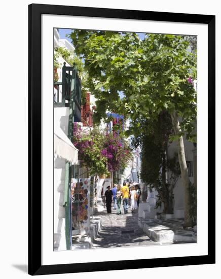 Chora, Mykonos, Cyclades, Greek Islands, Greece, Europe-Angelo Cavalli-Framed Photographic Print