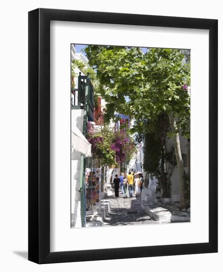 Chora, Mykonos, Cyclades, Greek Islands, Greece, Europe-Angelo Cavalli-Framed Photographic Print