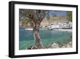 Chora Sfakion, South Crete, Crete, Greek Islands, Greece, Europe-Markus Lange-Framed Photographic Print