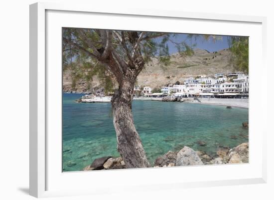 Chora Sfakion, South Crete, Crete, Greek Islands, Greece, Europe-Markus Lange-Framed Photographic Print