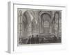 Choral Festival at Sherborne Abbey Church on Thursday Week-null-Framed Giclee Print