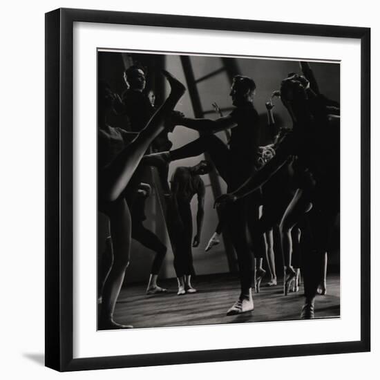 Choreographer Jerome Robbins-Gjon Mili-Framed Photographic Print