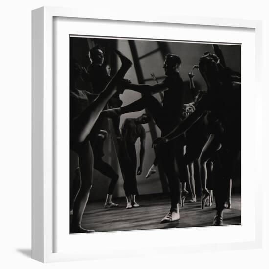 Choreographer Jerome Robbins-Gjon Mili-Framed Photographic Print