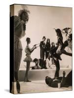 Choreographer Jerome Robbins-Gjon Mili-Stretched Canvas