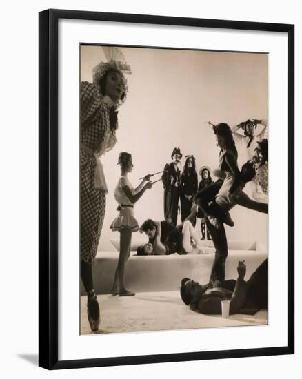 Choreographer Jerome Robbins-Gjon Mili-Framed Photographic Print