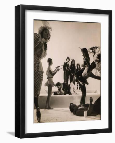 Choreographer Jerome Robbins-Gjon Mili-Framed Photographic Print