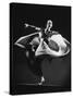 Choreographer Martha Graham Performing Some of Her Own Work at Mili Studio-Gjon Mili-Stretched Canvas