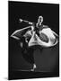 Choreographer Martha Graham Performing Some of Her Own Work at Mili Studio-Gjon Mili-Mounted Premium Photographic Print