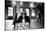 Choreographer Twyla Tharp Observing a Dancer Rehearse. Both Reflected in Mirror-Gjon Mili-Stretched Canvas