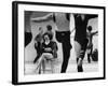 Choreographer Twyla Tharp Observing Rehearsal of American Ballet Theater Dancers-Gjon Mili-Framed Premium Photographic Print