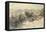 Choripiskopi, Greece-Edward Lear-Framed Stretched Canvas