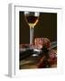 Chorizo and Glass of Sherry-Henrik Freek-Framed Photographic Print