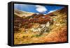 Chorna Hora Mountain Range. Carpathian Mountains. Ukraine-goinyk-Framed Stretched Canvas