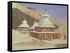 Chorten in Ladakh, 1875-Vasili Vasilyevich Vereshchagin-Framed Stretched Canvas