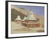 Chorten in Ladakh, 1875-Vasili Vasilyevich Vereshchagin-Framed Giclee Print