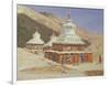 Chorten in Ladakh, 1875-Vasili Vasilyevich Vereshchagin-Framed Giclee Print