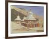 Chorten in Ladakh, 1875-Vasili Vasilyevich Vereshchagin-Framed Giclee Print