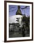 Chorten, Nepal-Michael Brown-Framed Photographic Print