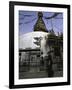 Chorten, Nepal-Michael Brown-Framed Photographic Print