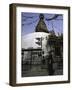 Chorten, Nepal-Michael Brown-Framed Photographic Print