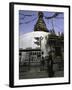 Chorten, Nepal-Michael Brown-Framed Photographic Print