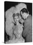 Chorus Girl Getting Makeup Applied During Production of the Movie "The Ziegfeld Follies"-John Florea-Stretched Canvas