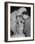 Chorus Girl Getting Makeup Applied During Production of the Movie "The Ziegfeld Follies"-John Florea-Framed Photographic Print