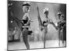 Chorus Girl High Kicking During a Performance at the Cannes Film Festival-Paul Schutzer-Mounted Photographic Print