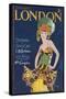 Chorus Girl of the 20s-Wilton Williams-Stretched Canvas
