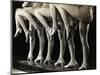 Chorus Girls' Legs-Bettmann-Mounted Photographic Print