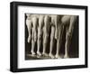 Chorus Girls Lining Up Showing Legs-Bettmann-Framed Photographic Print