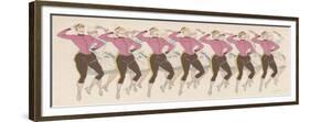 Chorus Line at the Alhambra Theatre-MARS (Maurice Bonvoisin)-Framed Premium Giclee Print