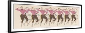 Chorus Line at the Alhambra Theatre-MARS (Maurice Bonvoisin)-Framed Premium Giclee Print