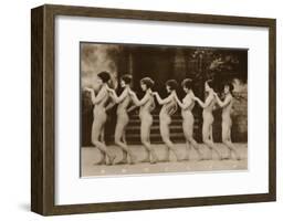 Chorus Line-Albert Arthur Allen-Framed Art Print