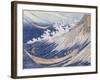 Chôshi dans la province de Chiba-Katsushika Hokusai-Framed Giclee Print