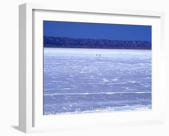 Chott El-Djerid, Tozeur, Tunisia, North Africa, Africa-null-Framed Photographic Print