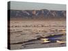 Chott El Jerid, Flat Dry Salt Lake Between Tozeur and Kebili, Tunisia, North Africa, Africa-Dallas & John Heaton-Stretched Canvas