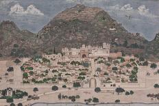 View of a Fortified City, 1886-Chotu Lal-Giclee Print