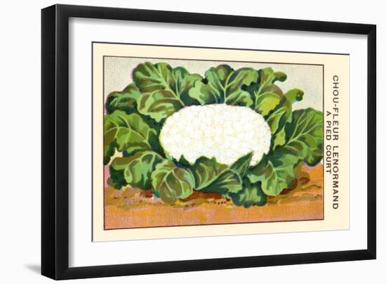 Chou-Fleur Lenormand A Pied Court-null-Framed Art Print