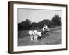 Chows Pulling a Cart-null-Framed Photographic Print